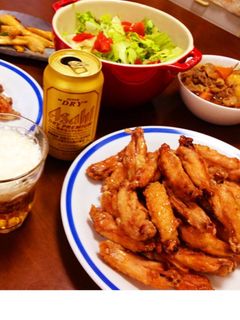 簡単!絶品!手羽中の甘辛揚げ-レシピのメイン写真