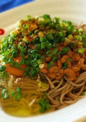 簡単美味い!!ぶっかけ蕎麦♪-レシピのメイン写真