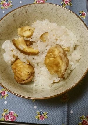 ビックリ 栗ごはん-レシピのメイン写真