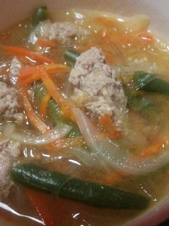 夜食にも♪素早い春雨スープ-レシピのメイン写真