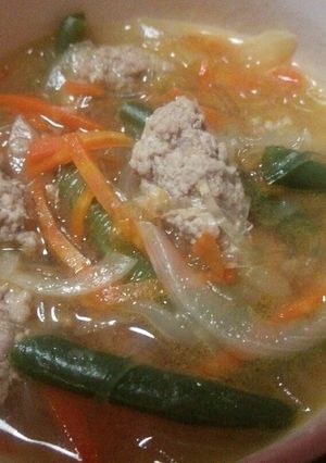 夜食にも♪素早い春雨スープ-レシピのメイン写真