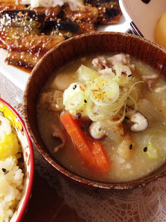 多めに作って2日目も美味い♡我が家の豚汁-レシピのメイン写真