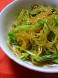 そうめんカボチャの中華サラダ