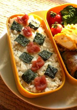 カラフルのり弁☆-レシピのメイン写真