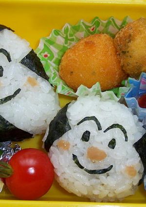 幼稚園のお弁当(おむすびまん)-レシピのメイン写真