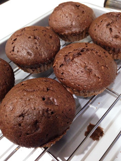 簡単チョコカップケーキ(パウンドでも)-レシピのメイン写真