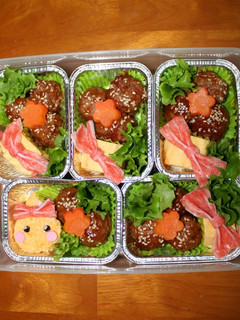 運動会やパーティーに✿肉団子&卵焼き-レシピのメイン写真