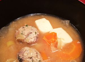 旬の魚♪さんま・あじ・いわしのつみれ汁♪-レシピのメイン写真