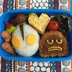 รูปของ ウルトラマン★キャラ弁 運動会や遠足に！
