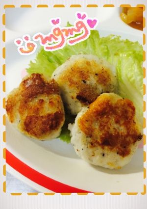 子供大好き♫混ぜて焼くだけじゃこはんぺん-レシピのメイン写真