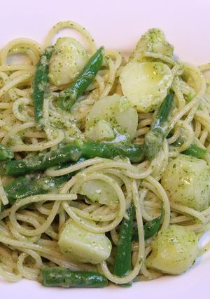 簡単!本格!ジェノベーゼのパスタ-レシピのメイン写真