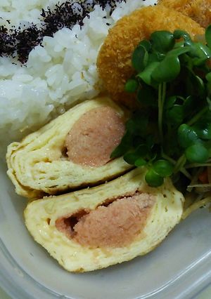 簡単♪明太子(タラコでも可)入り卵焼き-レシピのメイン写真