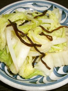 簡単お漬物♪白菜・もやし・昆布和え-レシピのメイン写真