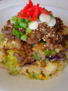 ガッツリ焼肉チャーハン!-レシピのメイン写真
