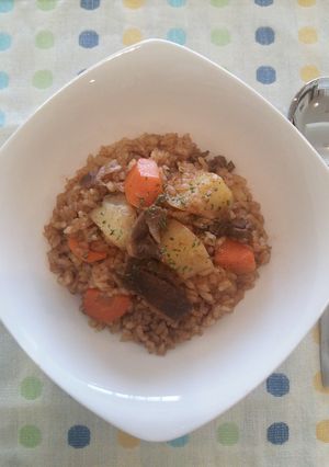 炊飯器で簡単☆ビーフシチューピラフ-レシピのメイン写真