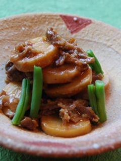里芋と牛肉のレンジ煮-レシピのメイン写真