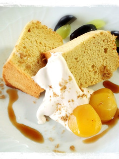 黒糖しょうがシフォンケーキ-レシピのメイン写真
