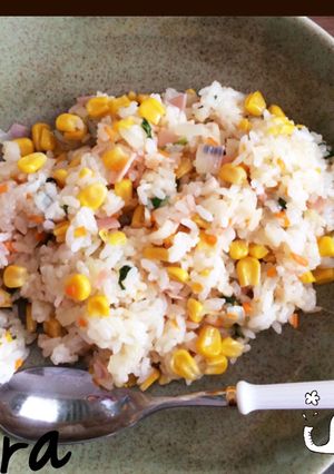 簡単で幼児OK！野菜のうまみチャーハン♡-レシピのメイン写真