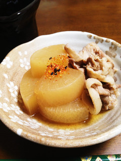 旬!!大根と豚肉の煮物-レシピのメイン写真