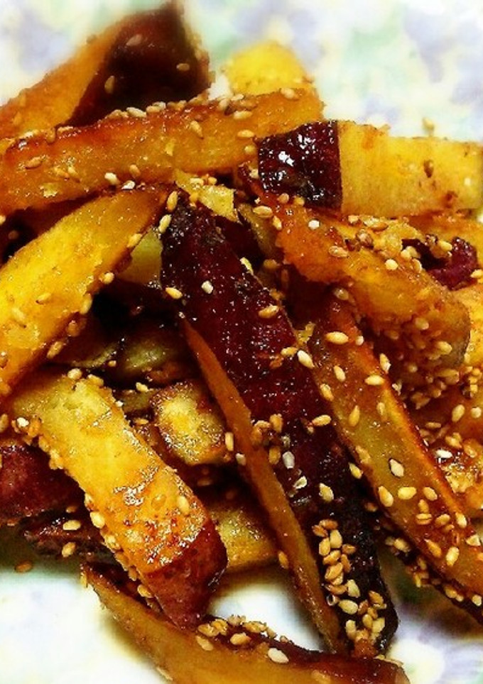 簡単♡さつまいもの甘辛バター炒め-レシピのメイン写真