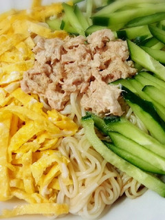 ランチに♡ぱぱっと三色中華そうめん-レシピのメイン写真