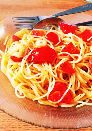 簡単オイルパスタ-レシピのメイン写真