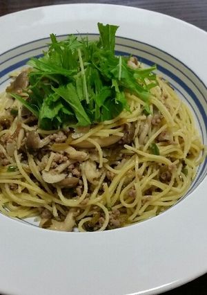 あっという間にできる！高菜パスタ！-レシピのメイン写真