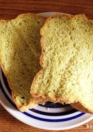 小松菜のふわふわ食パン-レシピのメイン写真