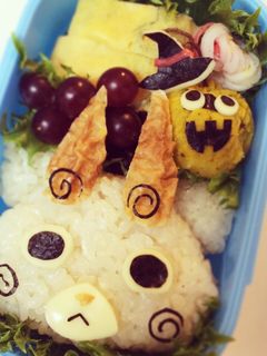 キャラ弁*こまじろう*ハロウィン-レシピのメイン写真