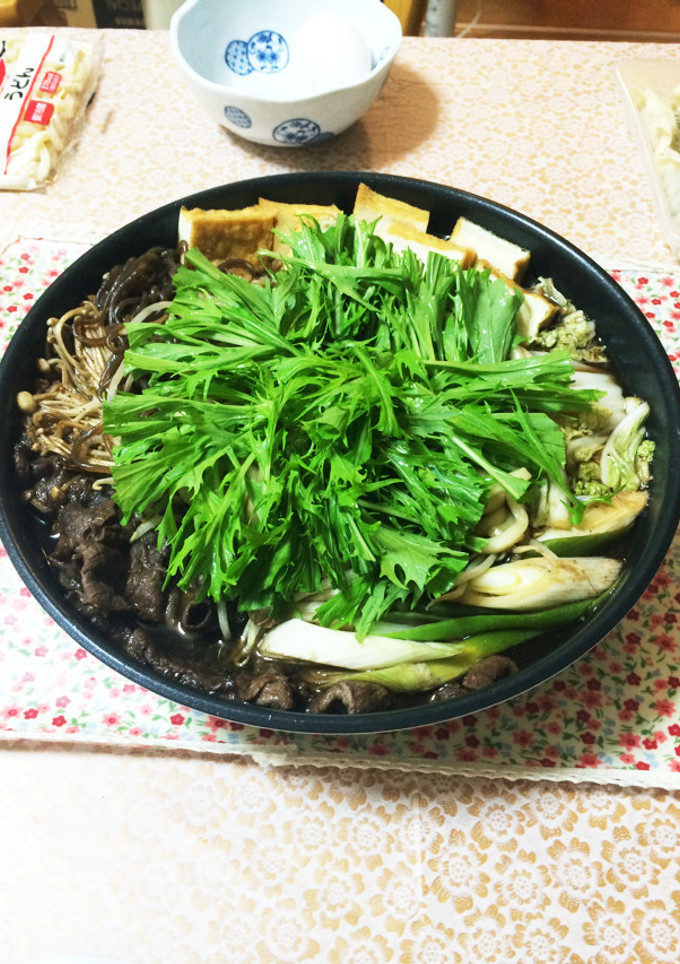 簡単なすき焼き-レシピのメイン写真