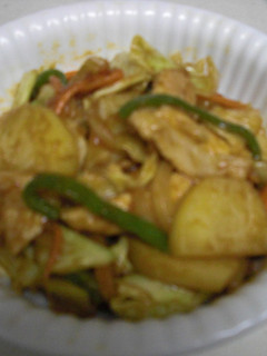 じゃがいも入りの野菜炒め~カレー風味~-レシピのメイン写真