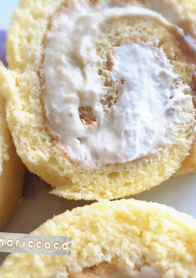＊ロールケーキ生地＊20分簡単~ふわふわ-レシピのメイン写真