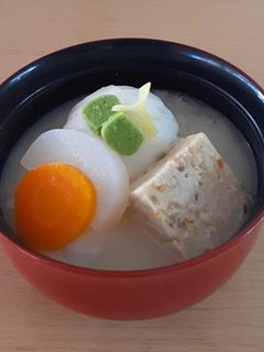 行事食　白みそ仕立て雑煮-レシピのメイン写真