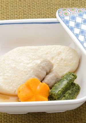業務用介護食　白身魚のあんかけ-レシピのメイン写真
