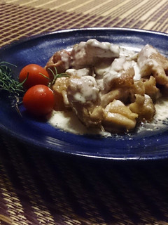 鶏もも肉のレモンクリームソースがけ-レシピのメイン写真