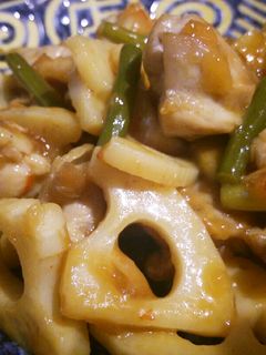 辛ウマ!レンコンと鶏肉のピリ辛炒め-レシピのメイン写真