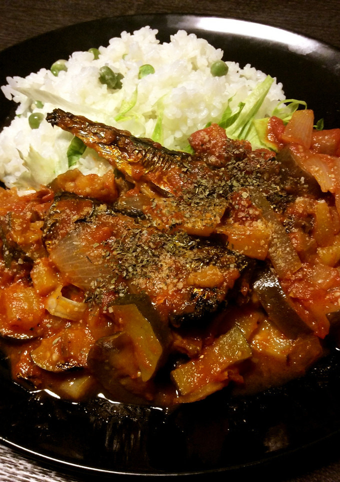 さんまのトマト煮-レシピのメイン写真