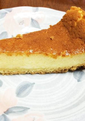 混ぜるだけ！ベイクドチーズケーキ-レシピのメイン写真