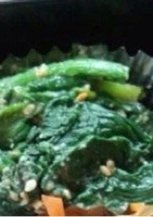 ほうれん草の胡麻和え(∩´∀｀)∩-レシピのメイン写真