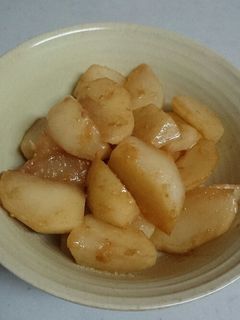 かぶのみそ炒め-レシピのメイン写真