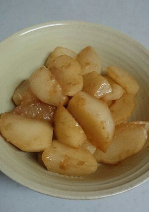 かぶのみそ炒め-レシピのメイン写真
