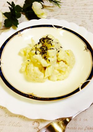 豆腐ココナッツソースの温野菜風サラダ♪-レシピのメイン写真