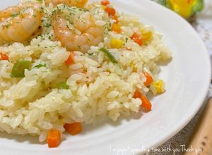【簡単】❀炊飯器におまかせ☆えびピラフ❀-レシピのメイン写真