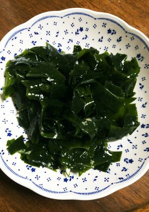 シンプル簡単生わかめ生姜醤油-レシピのメイン写真