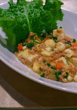 幼児食に☆野菜も取れる簡単甘ウマ麻婆豆腐-レシピのメイン写真