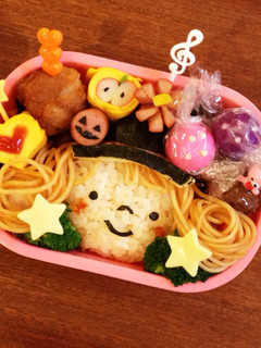 キャラ弁☆ハロウィン☆魔女ちゃん-レシピのメイン写真