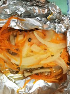 ホイル蒸し☆鮭(卵除去)-レシピのメイン写真