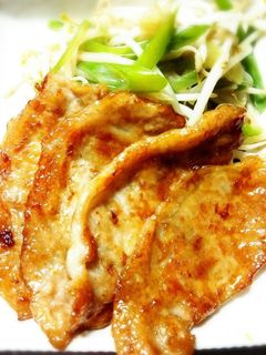 我が家の味!!豚肉のヒラヒラ焼き-レシピのメイン写真