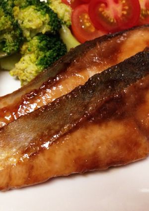 ふわっ子供喜ぶ☆ぶりの照り焼きバター風味-レシピのメイン写真