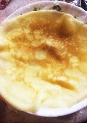 モチモチしっとり我が家のクレープ♪-レシピのメイン写真